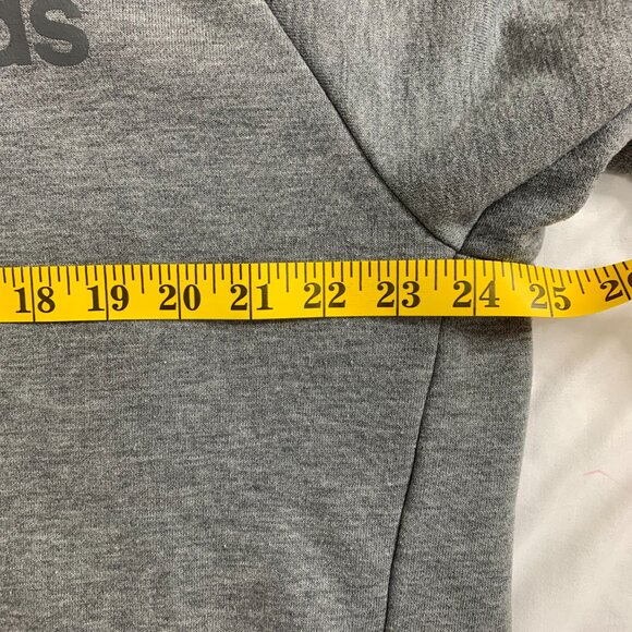 Adidas Men’s XL Grey Full Zip Hoodie – Climalite - Picture 11 of 11